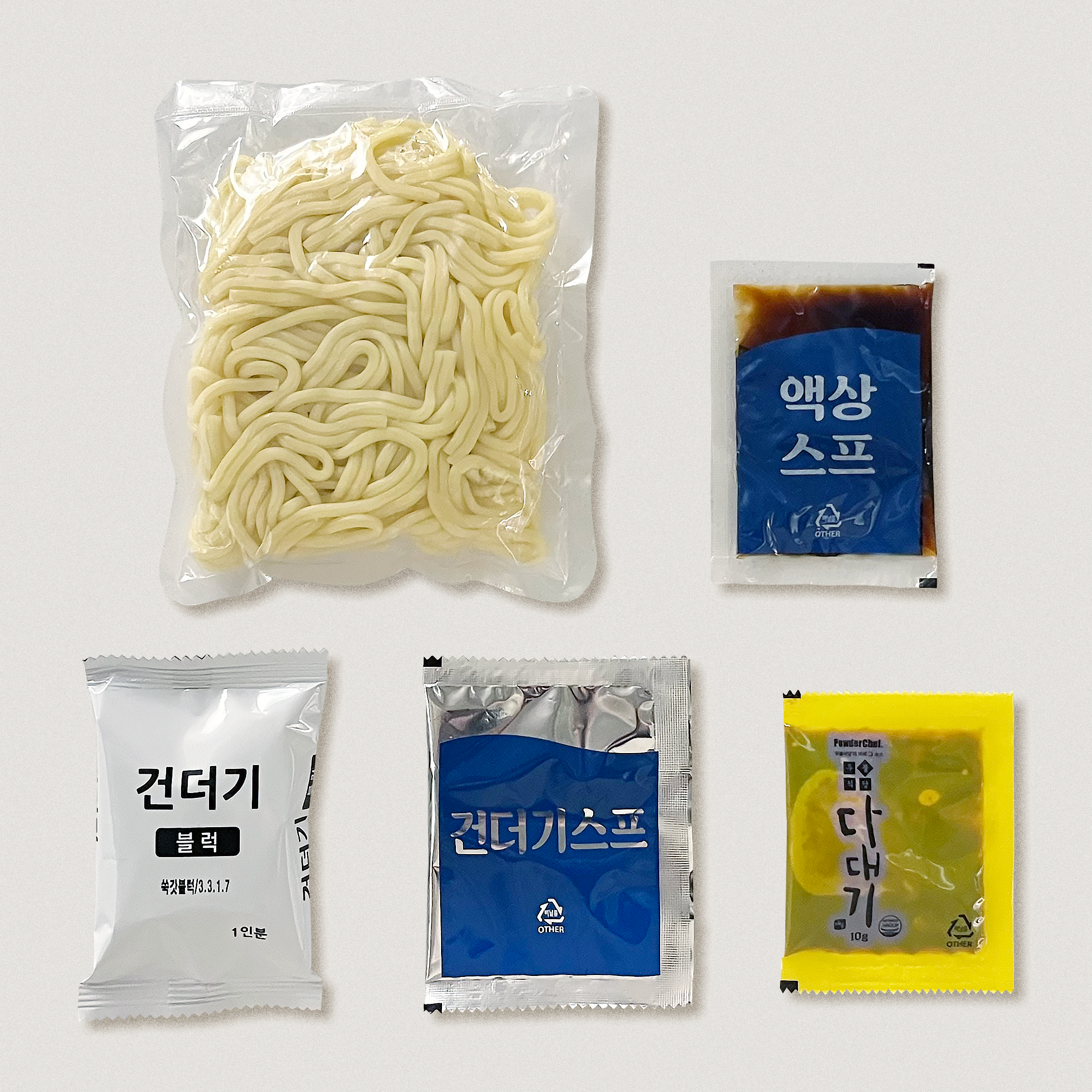 우불식당 즉석우동 봉지 라면 4EA 상세 이미지 5