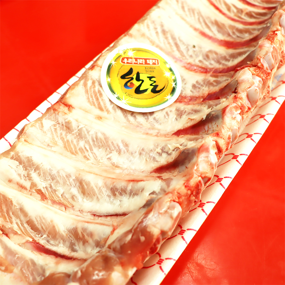 [관악구 배달] 한돈 등갈비 100g [신원 토방한우마을] : 동네시장 장보기