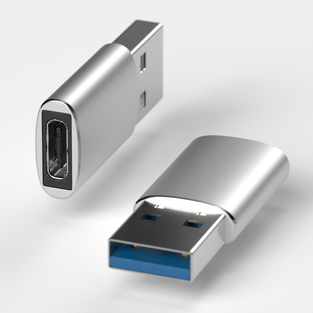 이어맥 화이트플래닛 C to USB 변환 커넥터 젠더 C타입 어댑터 - 메인 이미지