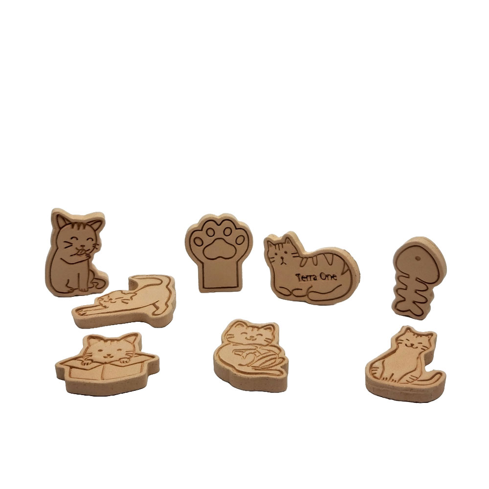 테라원 내열토 토분 화분 데코 장식 고양이 8종셋트