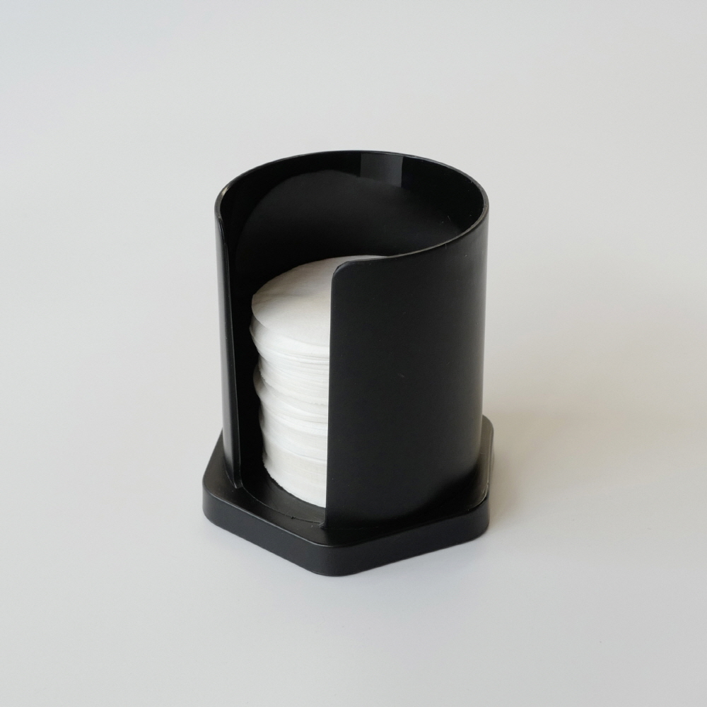 라운드페이퍼필터 케이스 커피필터 보관함 홀더 원형 종이필터 에스프레소