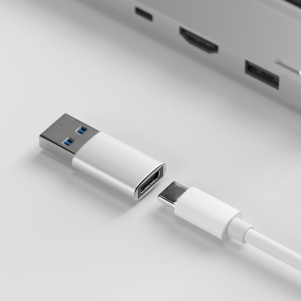 이어맥 화이트플래닛 C to USB 변환 커넥터 젠더 C타입 어댑터 - 상세 이미지 3