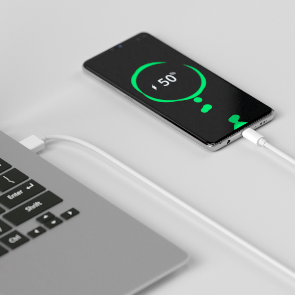 이어맥 화이트플래닛 고속충전 USB to C 데이터 C타입 케이블 1.5m - 상세 이미지 4