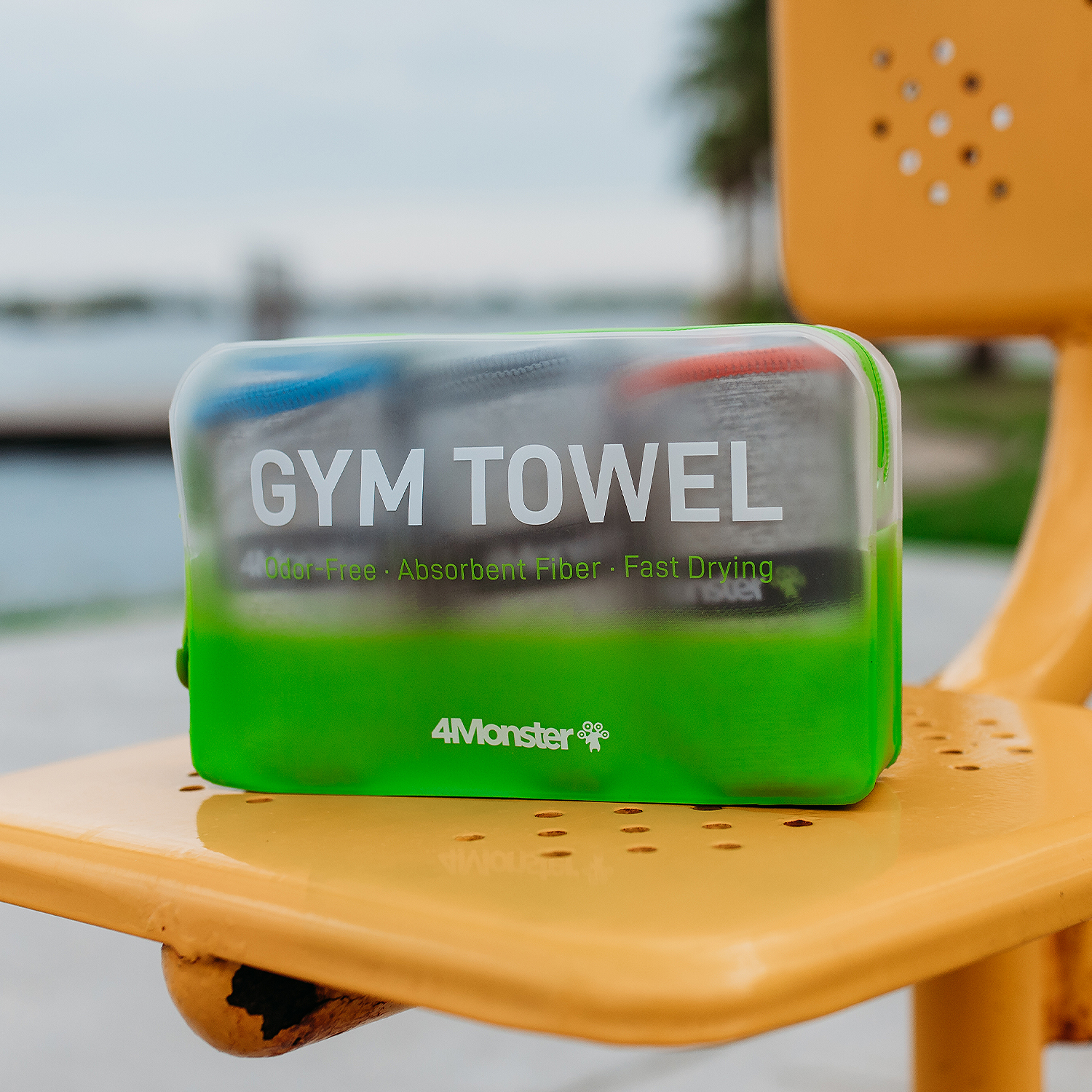 짐타월 스포츠 운동 레저 다용도 케이스포함 3개입 습식타올 세트