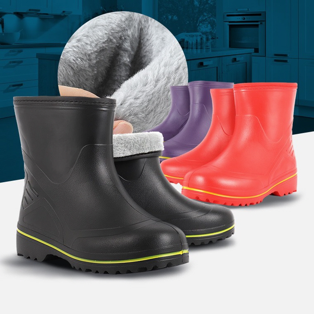 제설 장화 방한 털장화 눈길미끄럼방지 신발 안미끄러운 운동화