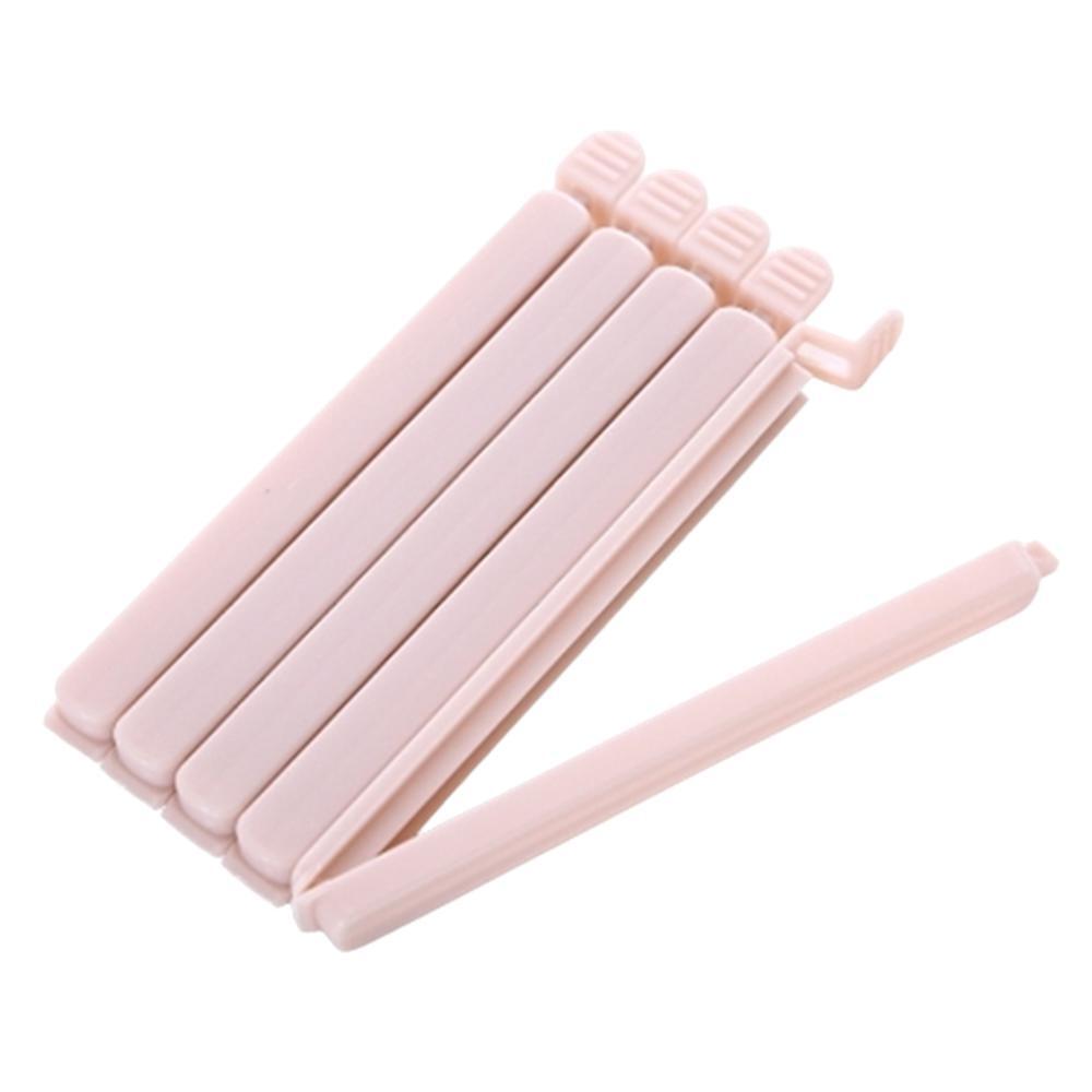 식품 봉지 밀폐클립 커피봉지 집게 원터치 위생팩집게 5p 세트 12cm 소형