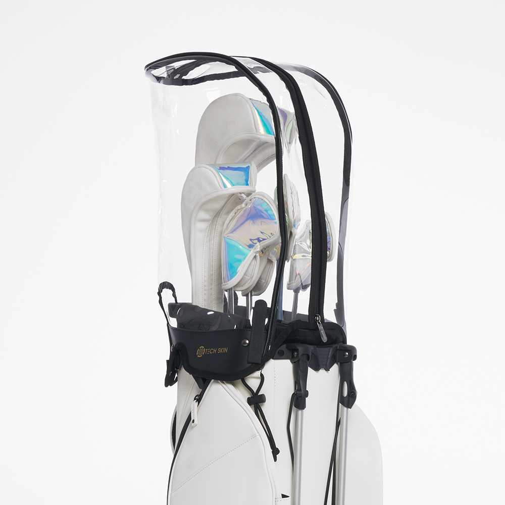테크스킨 퓨어커버 골프백 투명 후드커버 이미지 2