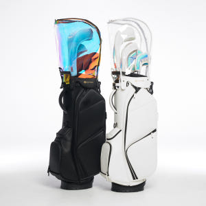 테크스킨 퓨어커버 골프백 투명 후드커버 운동러 솔직 후기 | 실사용 리뷰 - 상품 이미지 1