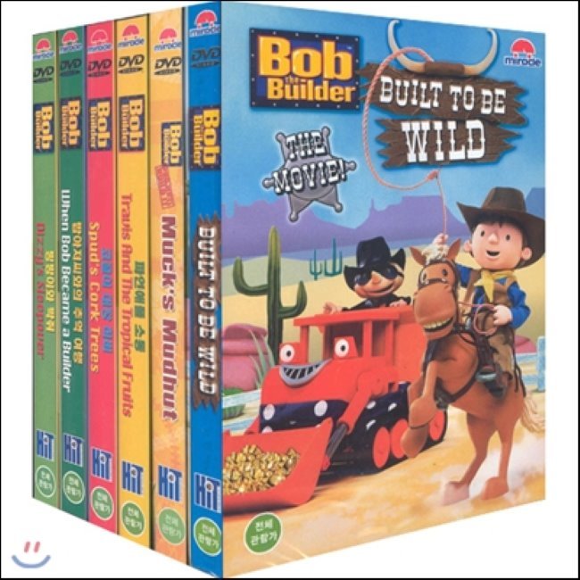 [DVD] 밥더빌더 6종세트 (Bob the Builder)- 뚝딱뚝딱 밥아저씨 : 예스24