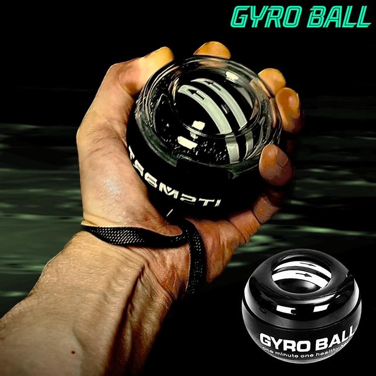 자이로볼 LED 4세대 중급자용 손목 강화 운동기구 엘보 자이로볼 GYROBALL 스핀볼 - 상세 이미지 5