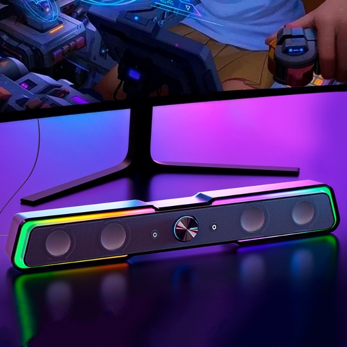 컴퓨터용 스피커 노트북 게임용 PC용 게이밍 책상 스피커 데스크탑스피커