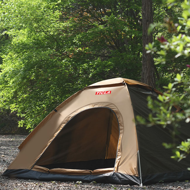 빈슨메시프 티클라 원터치 오토 베이직 4인용 텐트 캠핑 팝업 경량 백패킹 낚시 캠핑텐트