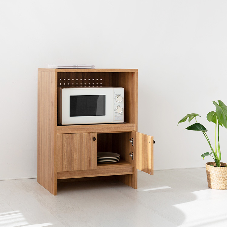 CAMIU 주방수납장 TFM8060R 600x400x820mm, 2단, 캄포어베니어 0639.6334 - 상세 이미지 2