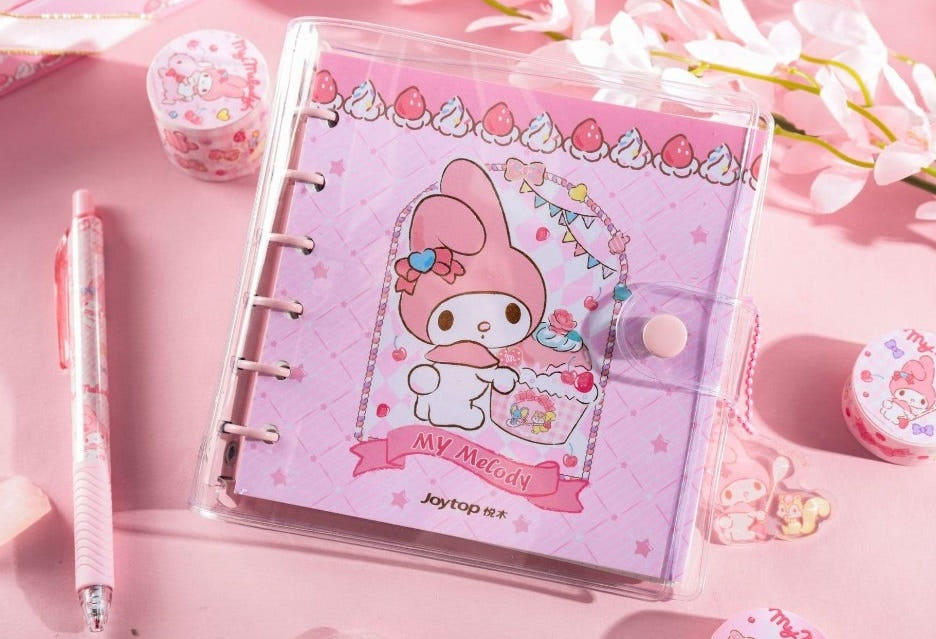 다이어리 내부 구성 상세 사진