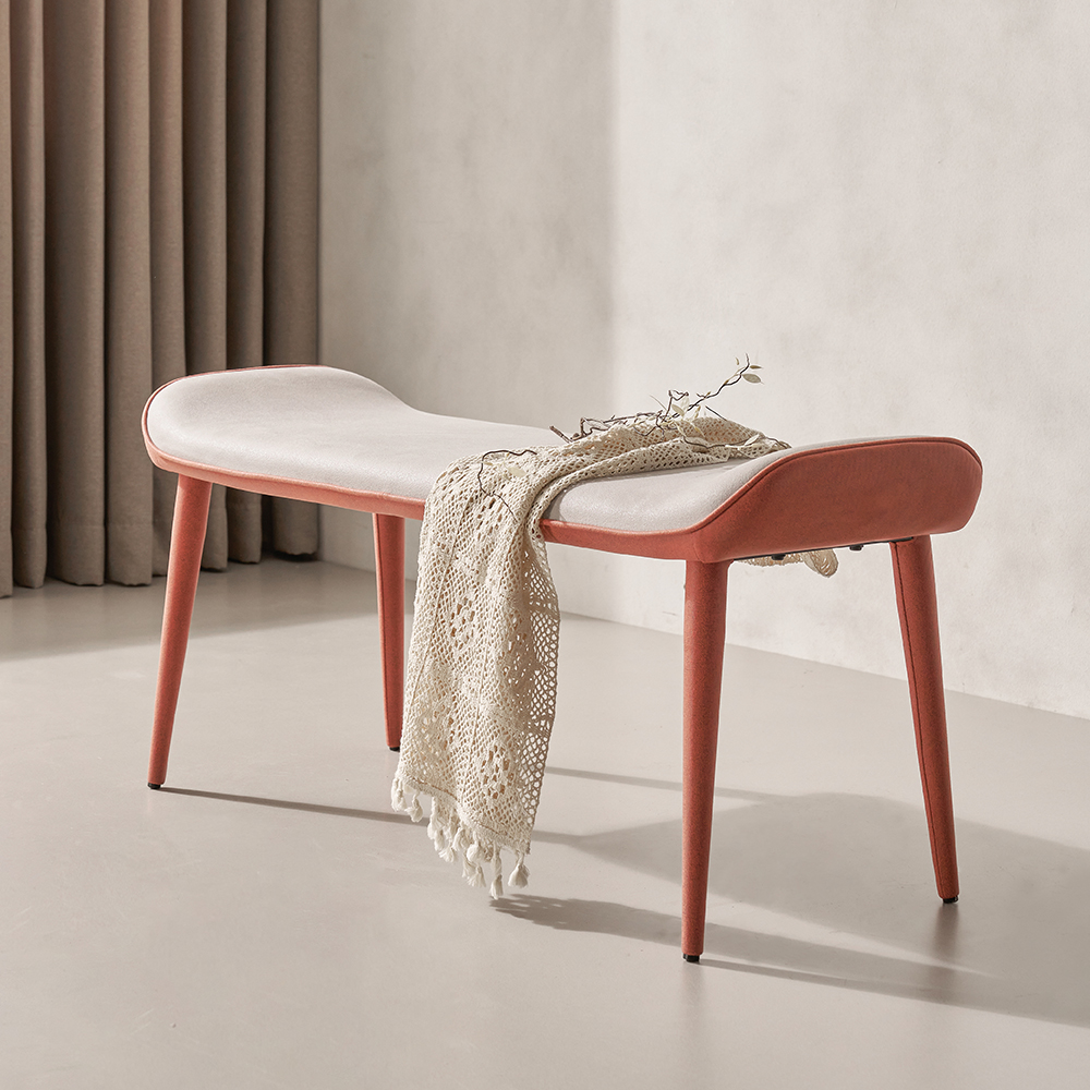 로에 기능성 패브릭 벤치 카페 인테리어 식탁의자 4인용