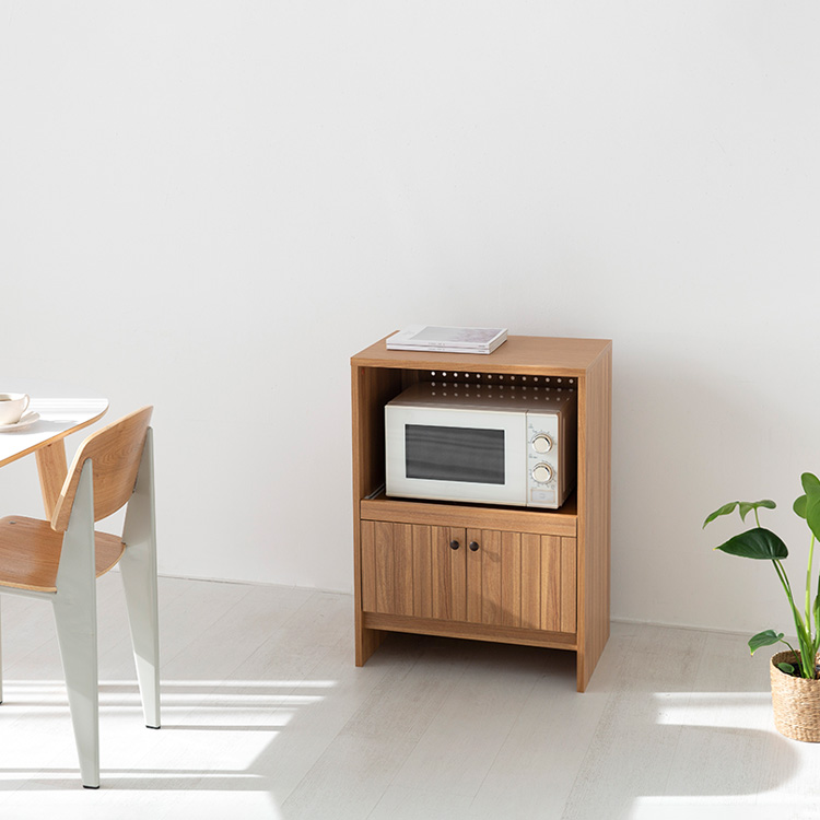 CAMIU 주방수납장 TFM8060R 600x400x820mm, 2단, 캄포어베니어 0639.6334 - 상세 이미지 5