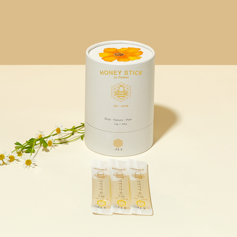 -23.5 꿀스틱 국산 아카시아 벌꿀 휴대용 허니스틱 12g 30개입 답례품 선물