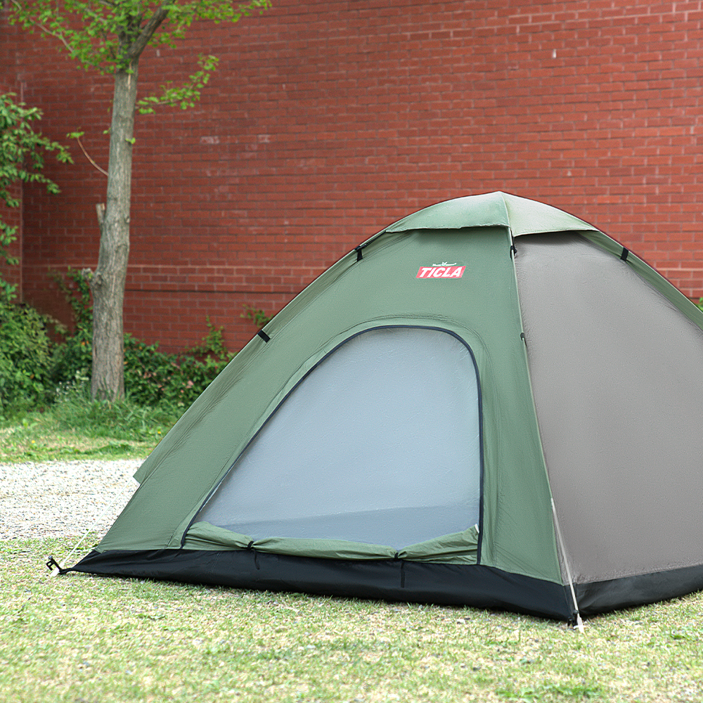 빈슨메시프 티클라 원터치 오토 베이직 4인용 텐트 캠핑 팝업 경량 백패킹 낚시 캠핑텐트