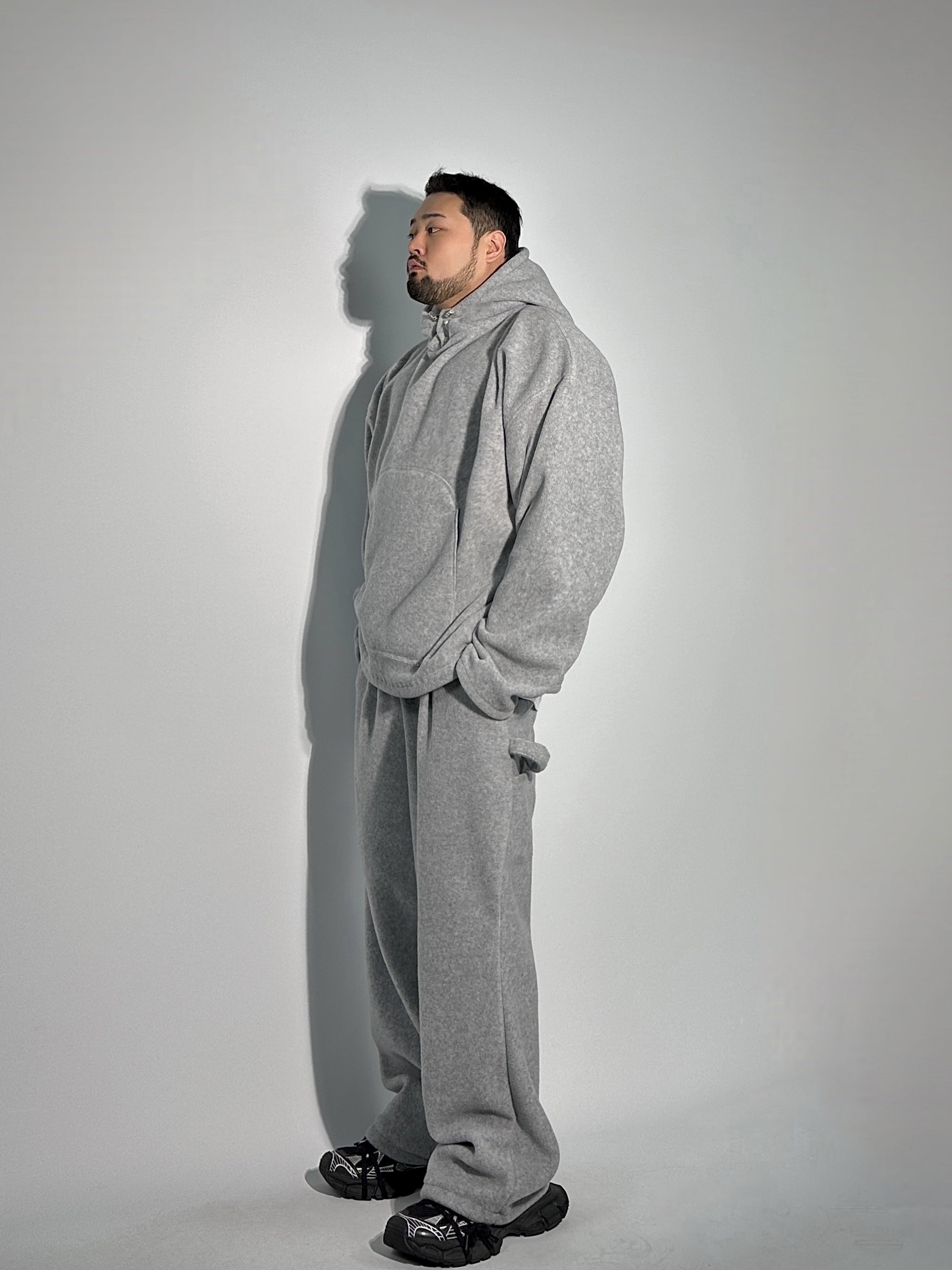 SET) 카펜더 후리스 셋업 3COLOR 빅사이즈 오버핏 에이오알닷 - 상품 이미지