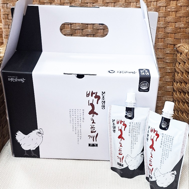 흑염소진액 3포 선물+백봉 오골계 진액 스파우트형 100ml 30포 제품 이미지