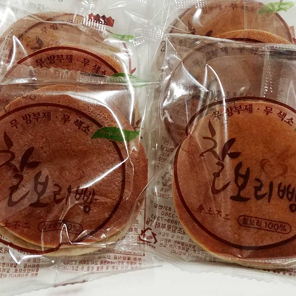 무방부재 당일생산 당일발송 단팥 찰보리빵 25gx32개 - 상품 이미지