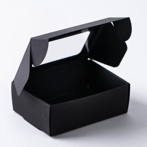 투명창박스 무지 선물포장 디저트 답례품 종이 쿠키 비누 투명 상자 25호... 실사용 후기 | 효과 있을까? - 상품 이미지 4