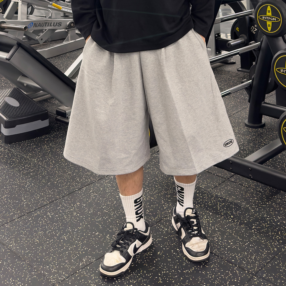 남자버뮤다팬츠 남자와이드반바지 6부반바지 - 상세 이미지 5