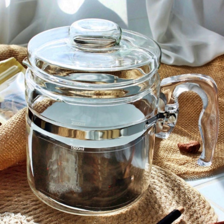 차 끓이는 주전자 직화 내열 유리 약탕기 강화유리주전자