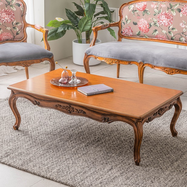 엔틱 거실 테이블 높은 쇼파 테이블 빈티지 대형 좌식 테이블