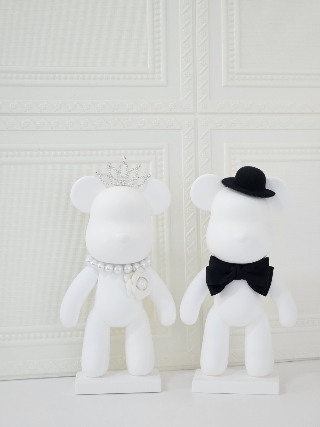 집들이선물 빅베어브릭 빅베어세트 석고 방향제 실내 디퓨저 블랙베리앤베이 화이트코사지