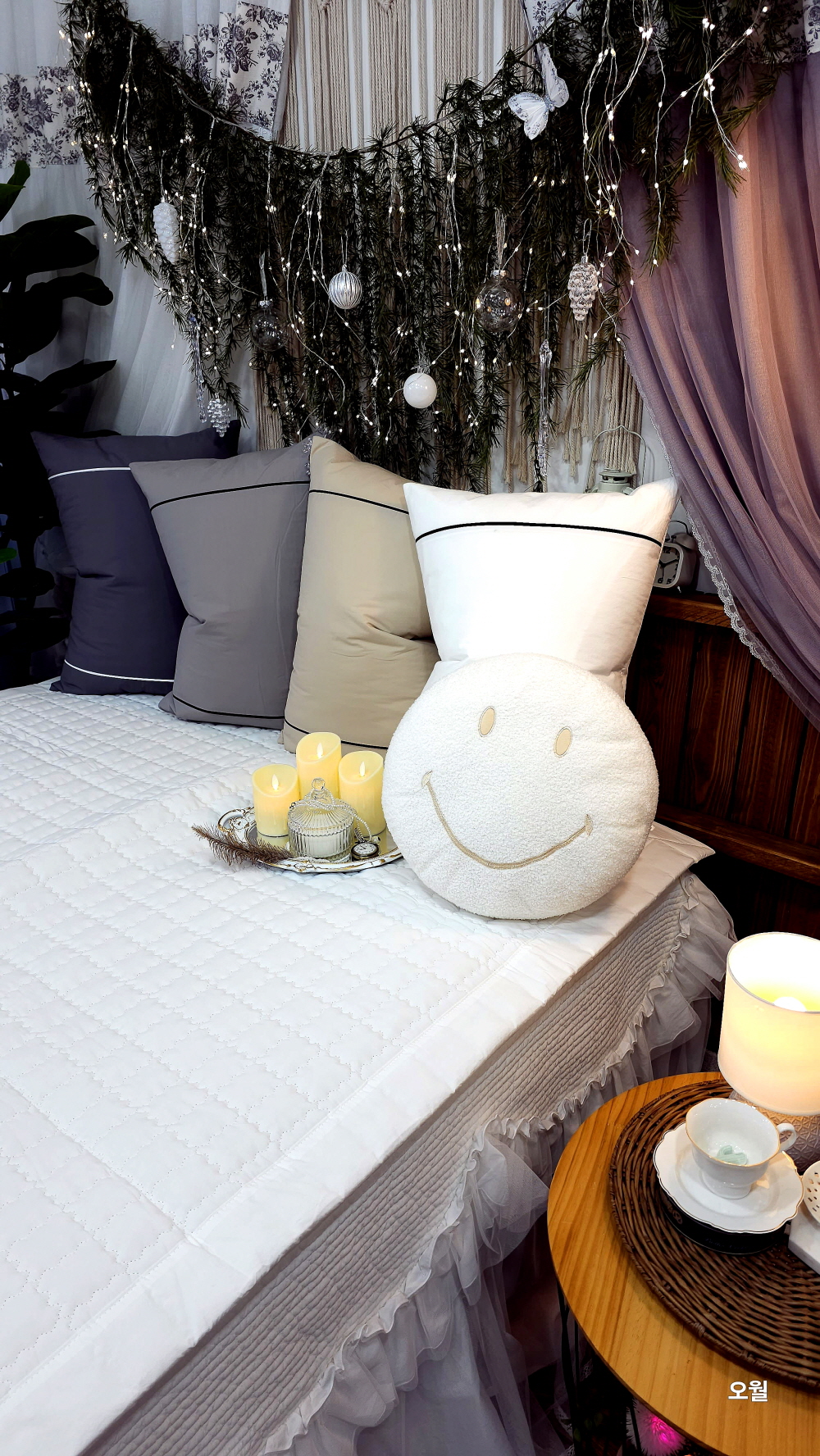 패밀리침대패드 라지킹패드 이스턴킹 이불깔개 고밀도