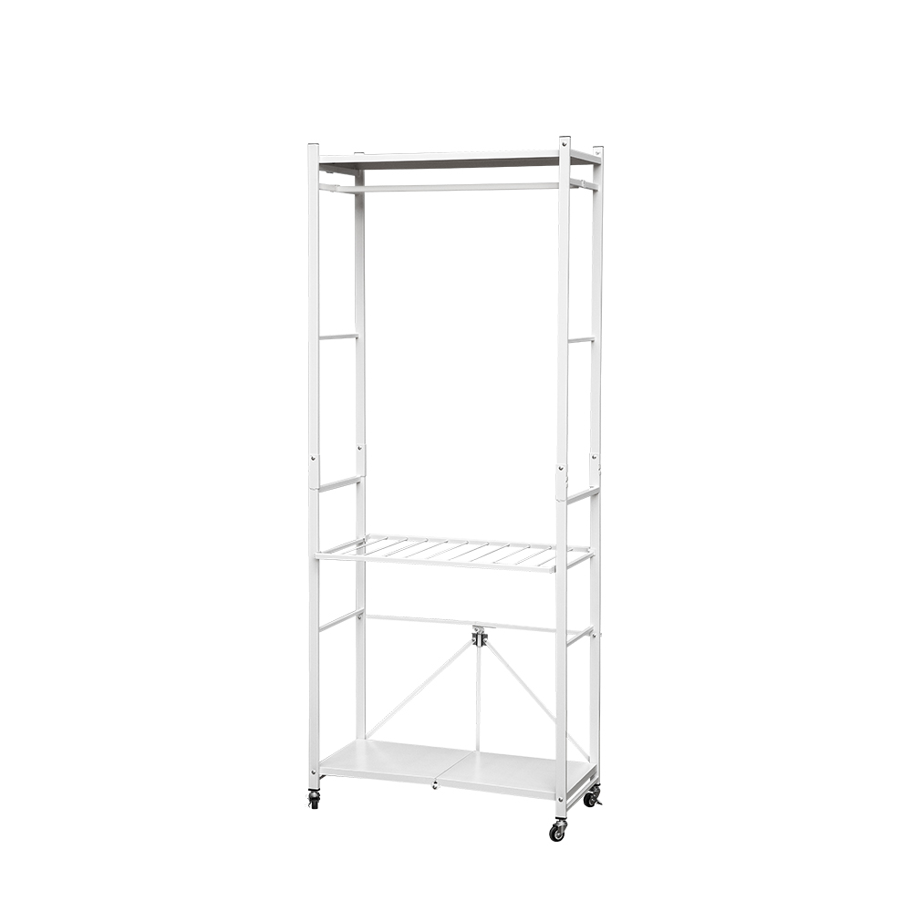 올맘 무조립 시그니처 드레스룸 시스템행거/2개세트 모션봉구성