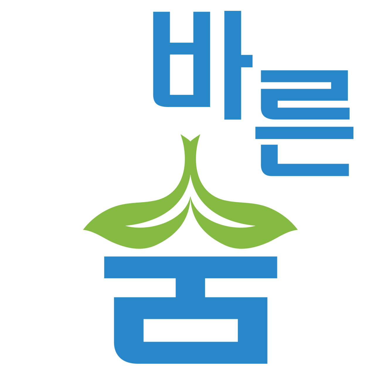 바른숨 산소케어 스토어 로고