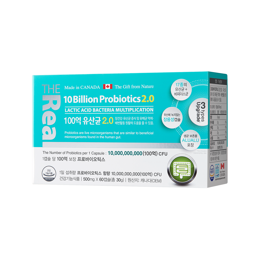 비피더스 더리얼 100억 유산균 2.0 프로바이오틱스 60캡슐, 1개 - 상세 이미지 5