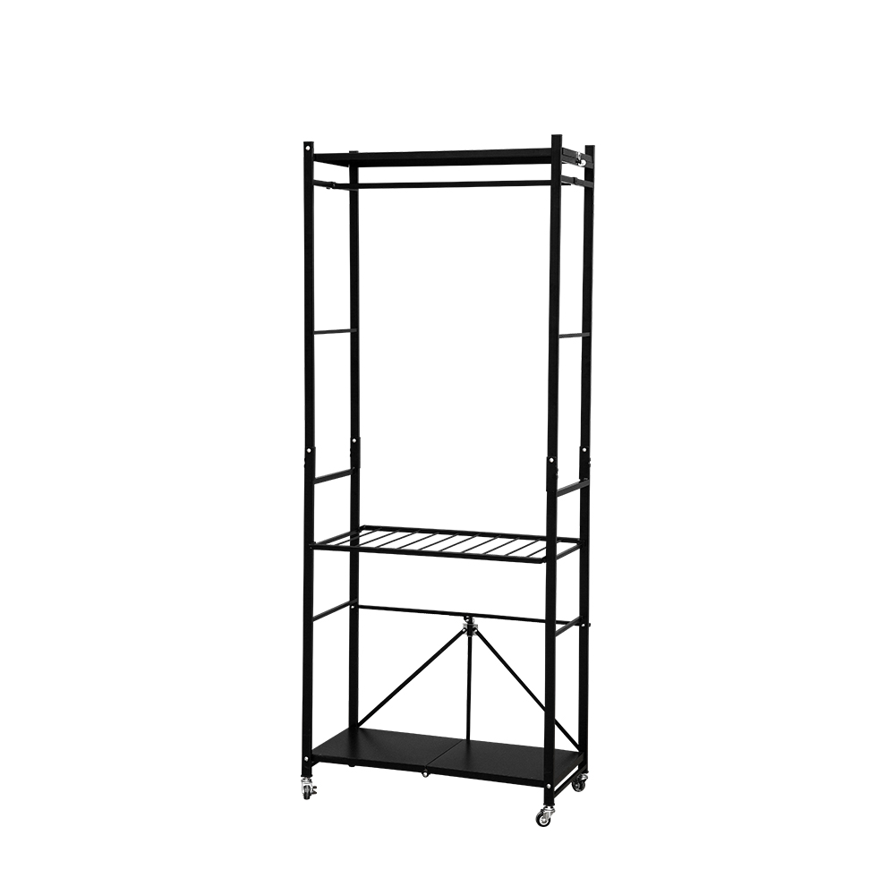 올맘 무조립 시그니처 드레스룸 시스템행거/2개세트 모션봉구성