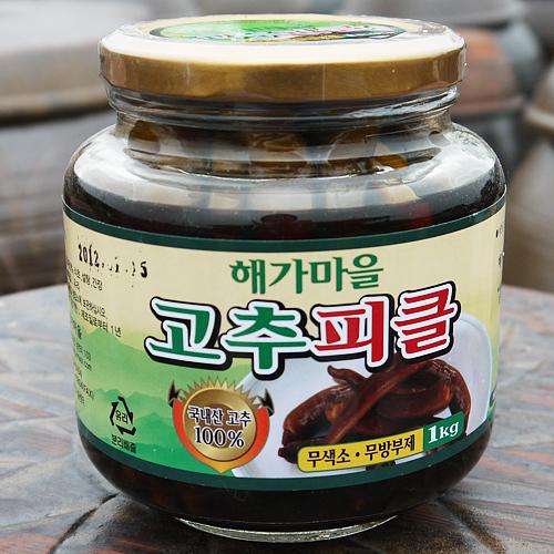 해가마을 고추피클/마늘피클 : 갓피플몰