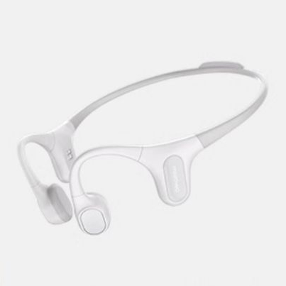 Mojawa 골전도 이어폰 수영장 이어폰 무선 블루투스 이어폰 모자와 런 플러스 화이트 제품 이미지