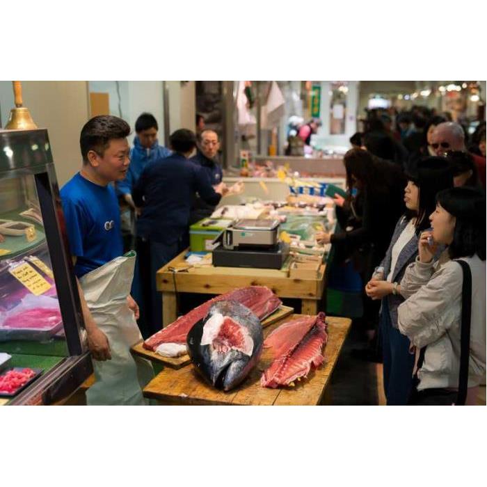 일본 도쿄: 쓰키지 시장 워킹 투어 & 롤 스시 클래스 이미지 4