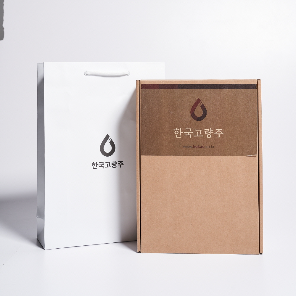 서울고량주 레드 선물 세트 35도 375mlx3병 한국 고량주(전용잔3, 쇼핑백) - 상세 이미지 5