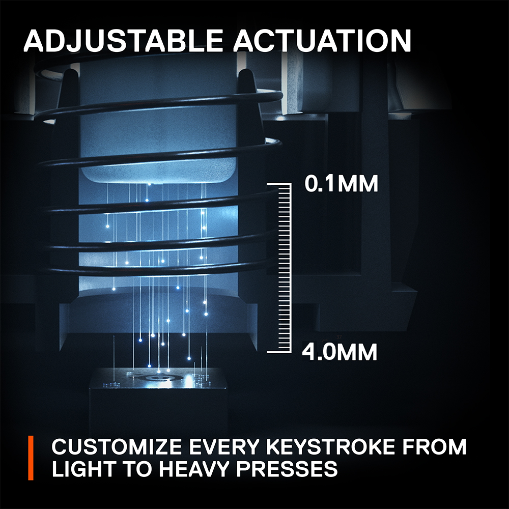 [푸딩키캡증정] 스틸시리즈 Apex Pro TKL (2023) US 기계식 유선 게이밍 키보드 감도조절 래피드트리거 동시입력 OLED 디스플레이 매크로 대표 이미지