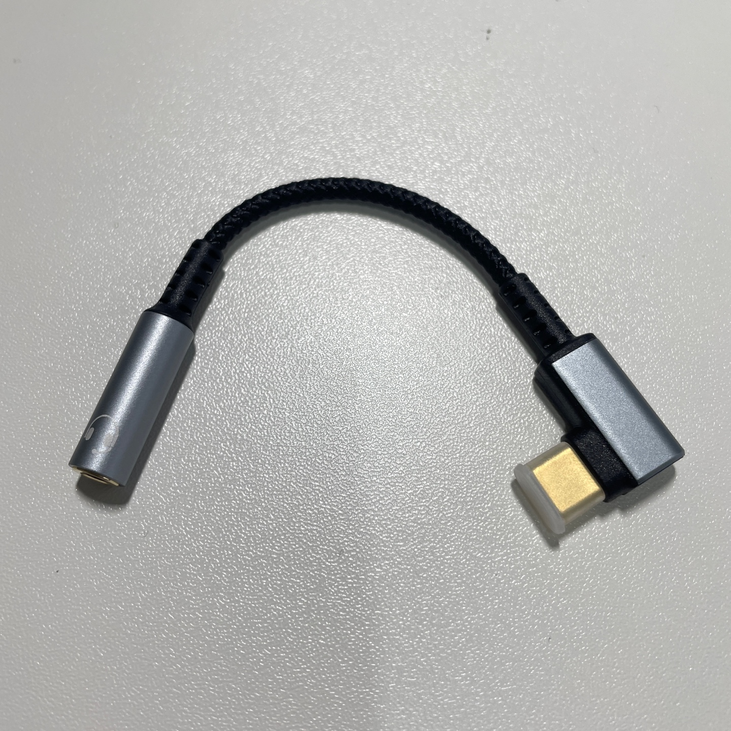 AUXtoC Cto3.5 ㄱ자 3.5mm 이어폰연결잭 C타입 이어폰 젠더 - 상세 이미지 5