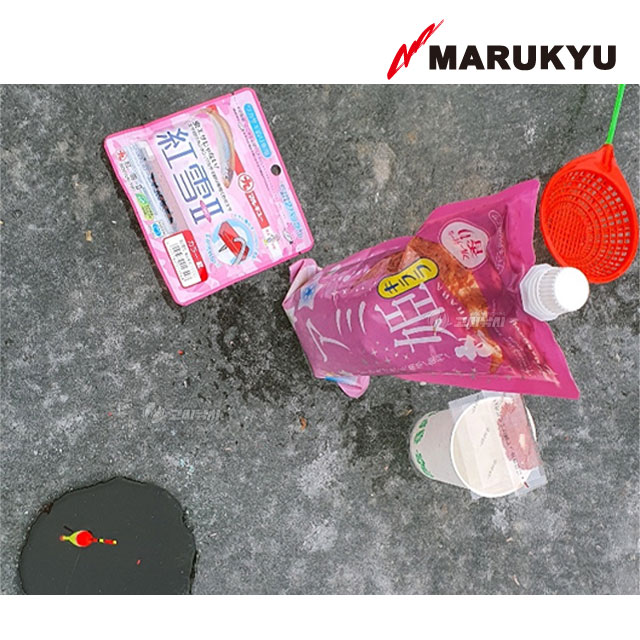 마루큐 아미히메 키라라 곤쟁이 크릴 반짝이 대용량 집어제 600g 빙어 카고 미끼 - 상세 이미지 2