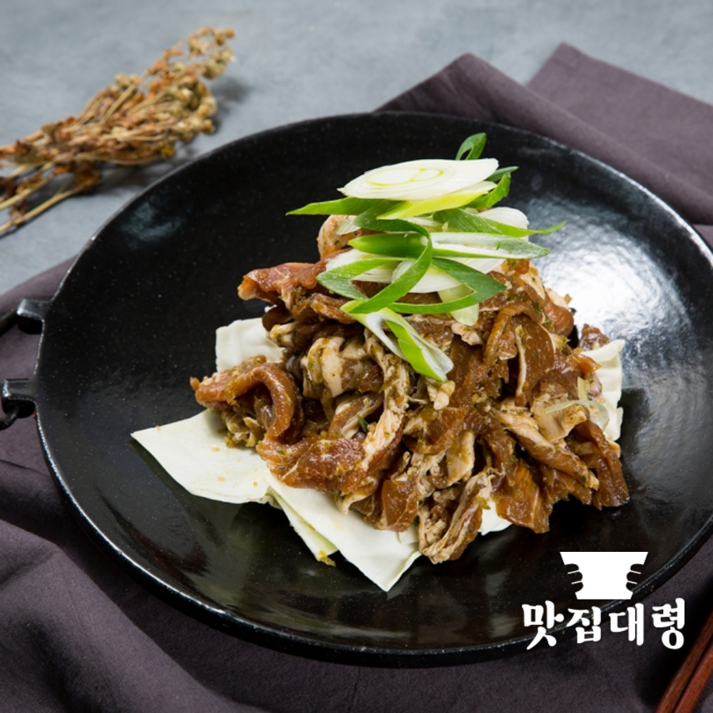 맛집대령 국내산 한돈 1등급 숯불양념 고추장 양념돼지 불고기 1.2kg 진공포장 제육볶음 - 상세 이미지 3