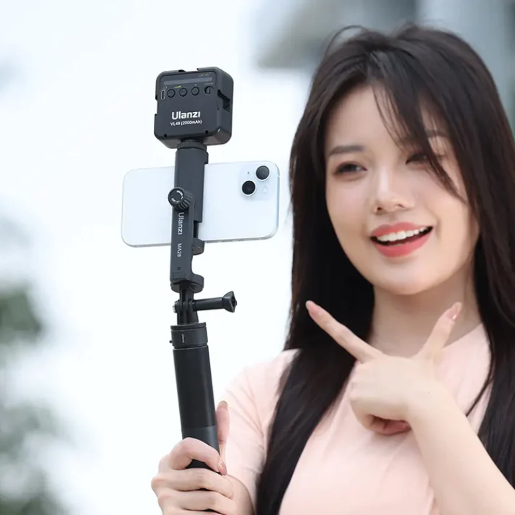 울란지 MA28 액션캠 마운트 겸용 스마트폰 촬영 악세사리 거치대 홀더 블랙 - 상세 이미지 5