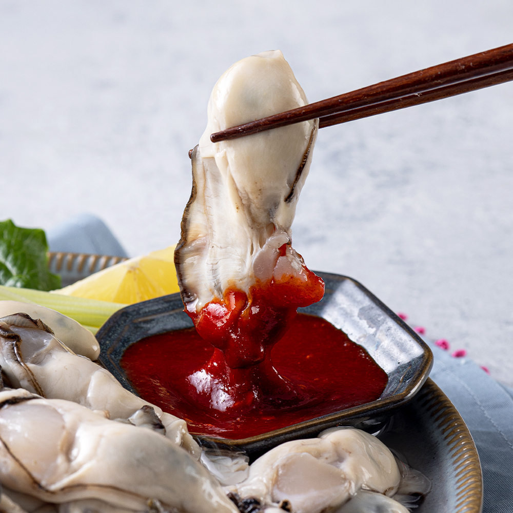 당일채취 싱싱한 제철 통영 생굴 깐굴 1kg - 상세 이미지 2