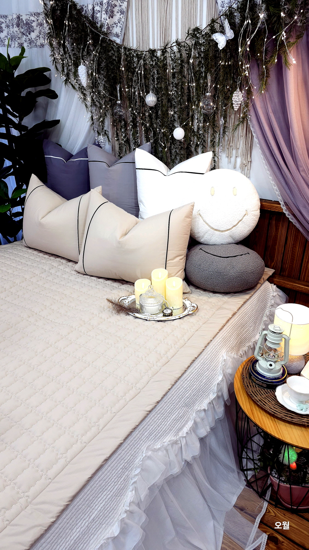 패밀리침대패드 라지킹패드 이스턴킹 이불깔개 고밀도