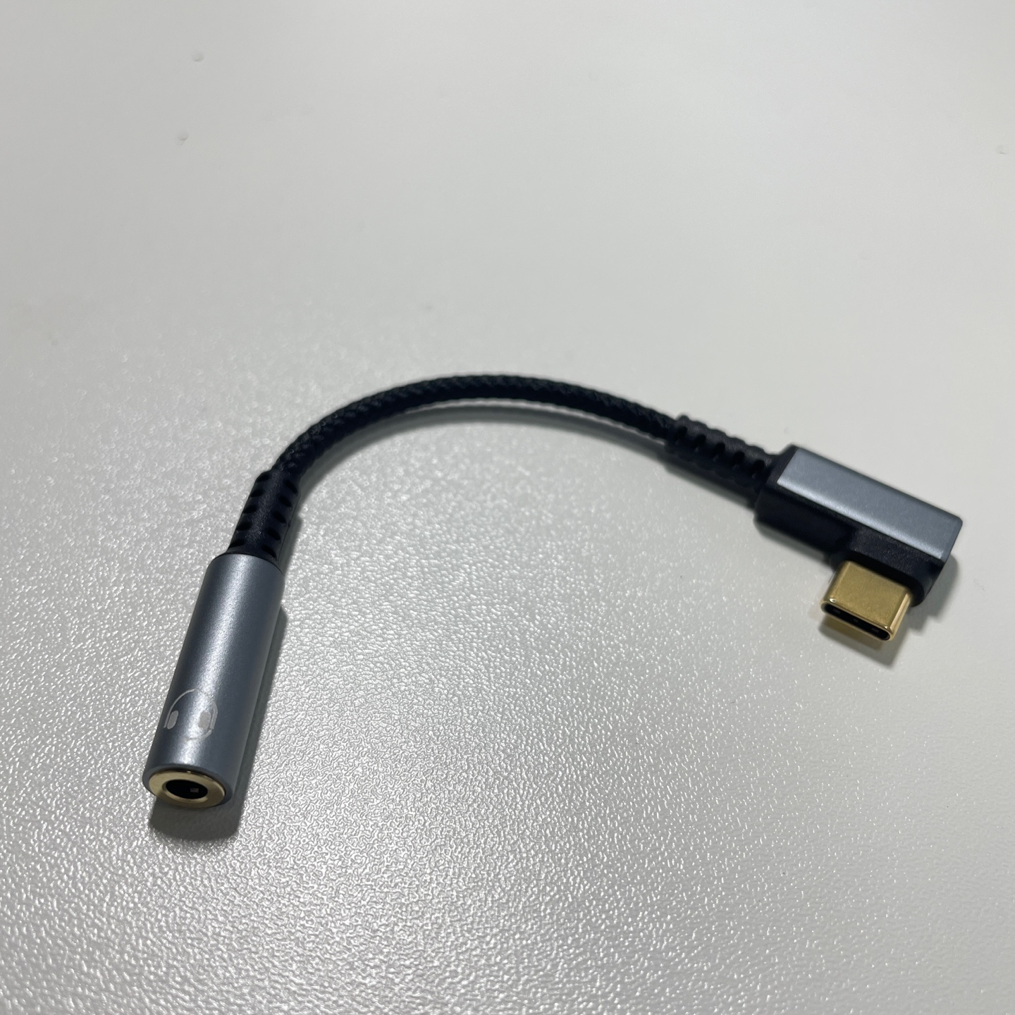 AUXtoC Cto3.5 ㄱ자 3.5mm 이어폰연결잭 C타입 이어폰 젠더 이미지 8