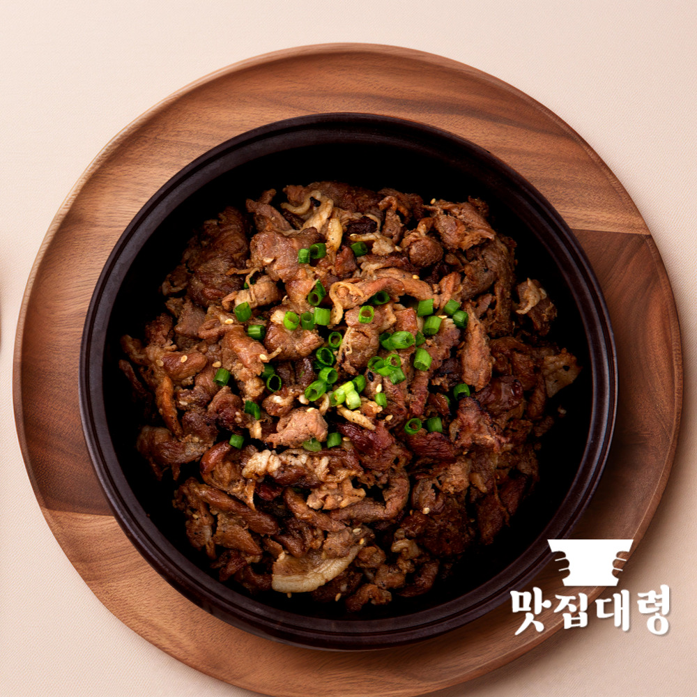 맛집대령 국내산 한돈 1등급 숯불양념 고추장 양념돼지 불고기 1.2kg 진공포장 제육볶음 - 상세 이미지 2