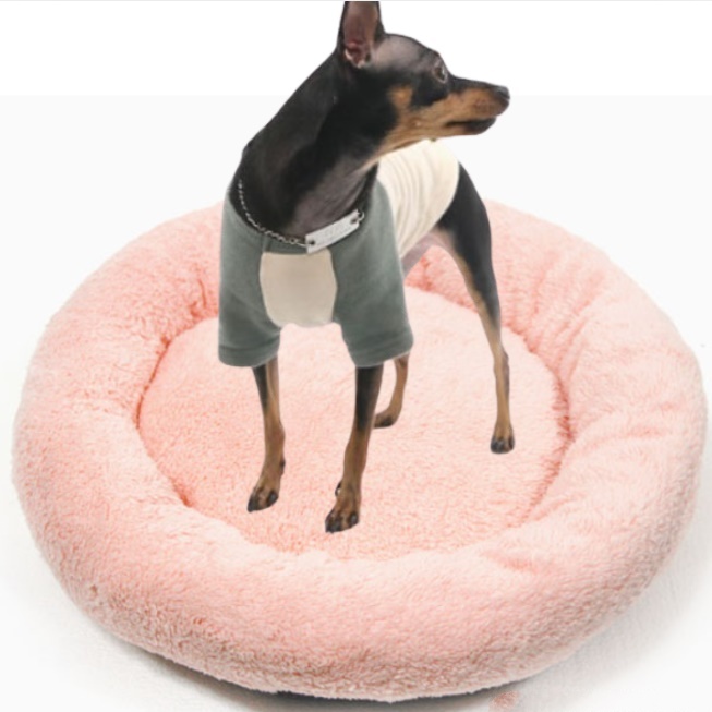 반려견 도넛 방석 고양이 기절 방석 강아지 털 방석 중형