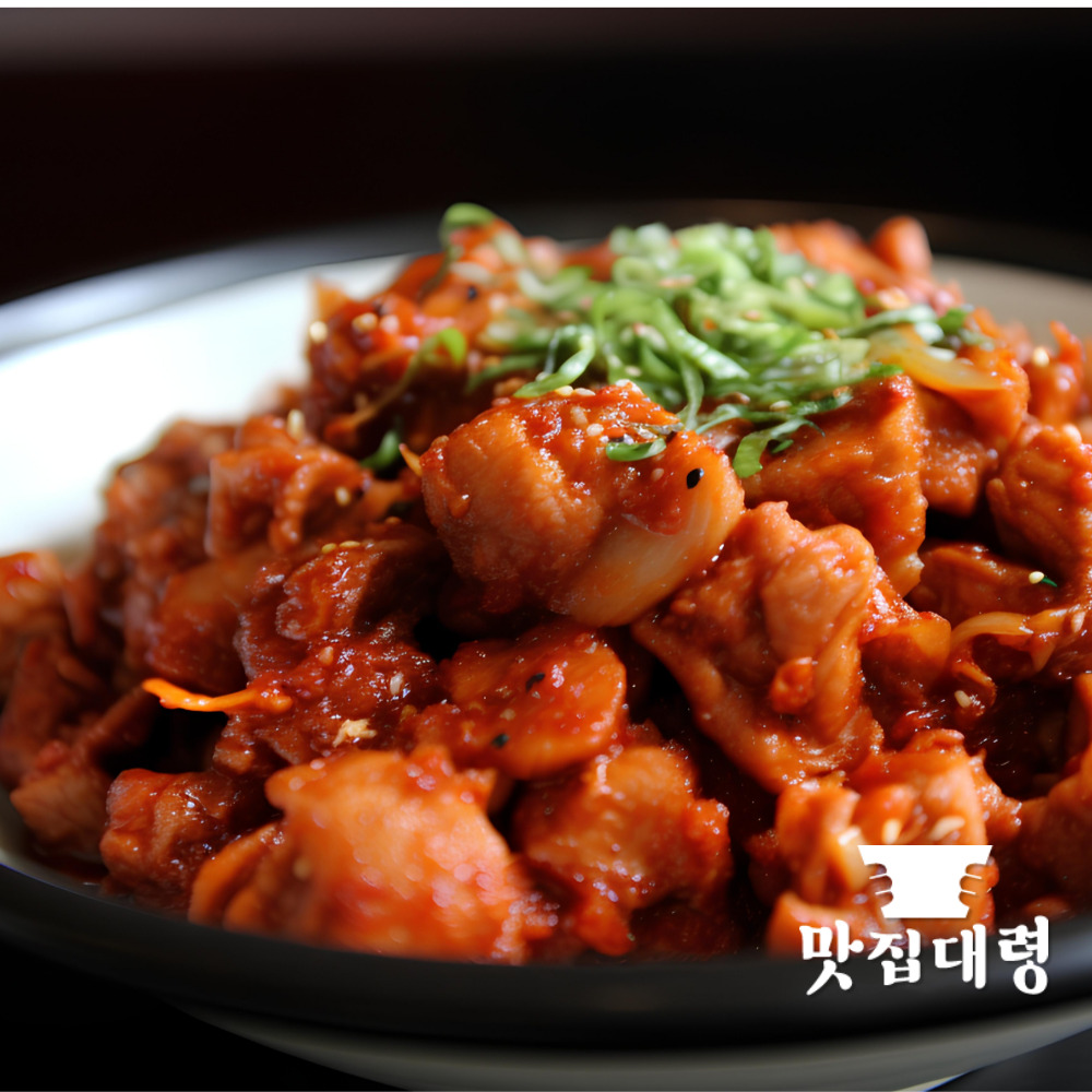 맛집대령 국내산 한돈 1등급 숯불양념 고추장 양념돼지 불고기 1.2kg 진공포장 제육볶음 이미지 8